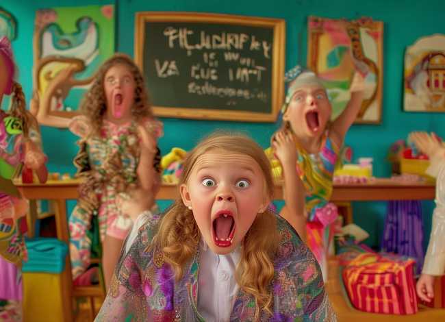 六人故事表演剧本儿童（六人搞笑小品剧本3~5分钟 要有旁白,全部都是女生）