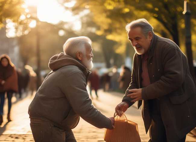 陌生人故事编讲 - 陌生人善行的故事