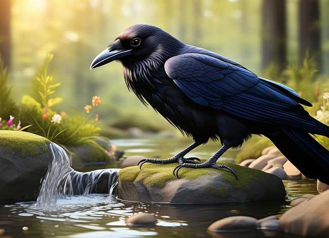 我想听乌鸦喝水的故事 乌鸦喝水的寓言故事 我想听乌鸦喝水的故事 乌鸦喝水的寓言故事