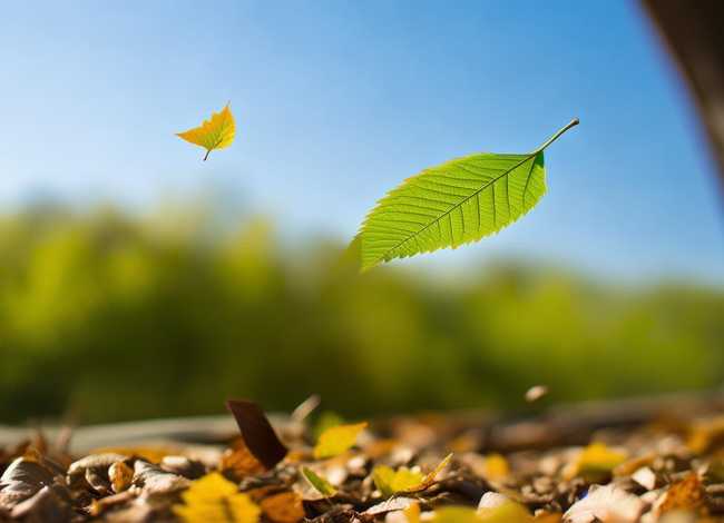 叶子相关绘本 - 《一片叶子落下来》原文,我要