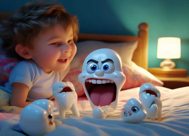 牙齿的故事儿童故事；【宝贝睡前故事】一颗超级顽固的牙