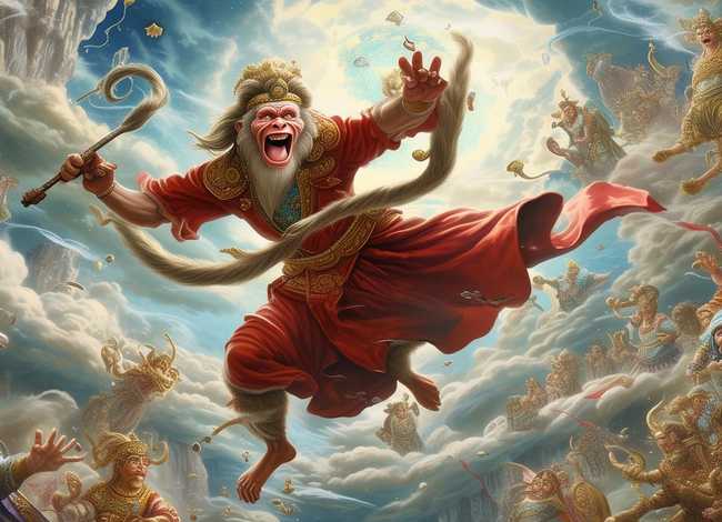 儿童大闹天宫故事全集；孙悟空大闹天宫故事