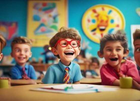 儿童的心情故事；小学生乐观心态的幽默小故事