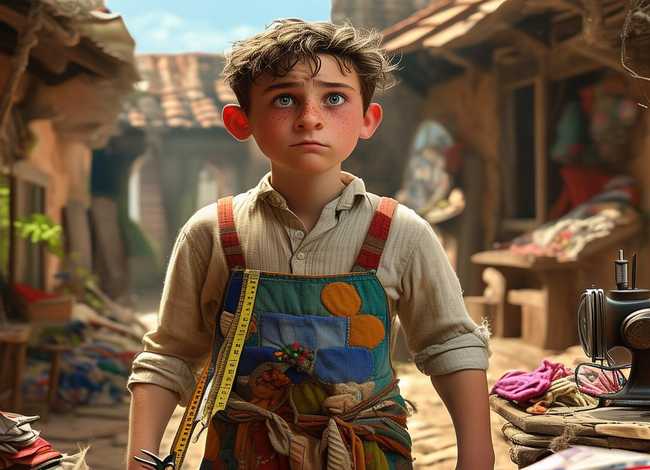 勇敢的小裁缝儿童故事 勇敢的小裁缝故事 勇敢的小裁缝原文