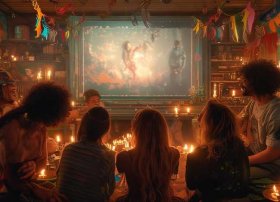 快乐晚会故事视频 - 原创小故事《》