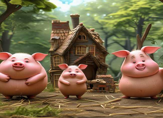 三只小猪幼儿故事视频，绘本《三只小猪的真实故事》怎么样