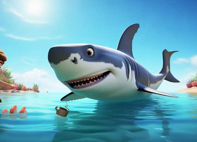 大鲨鱼的故事儿童听的 - 超短的儿童故事 大鲨鱼的故事儿童听的 - 超短的儿童故事