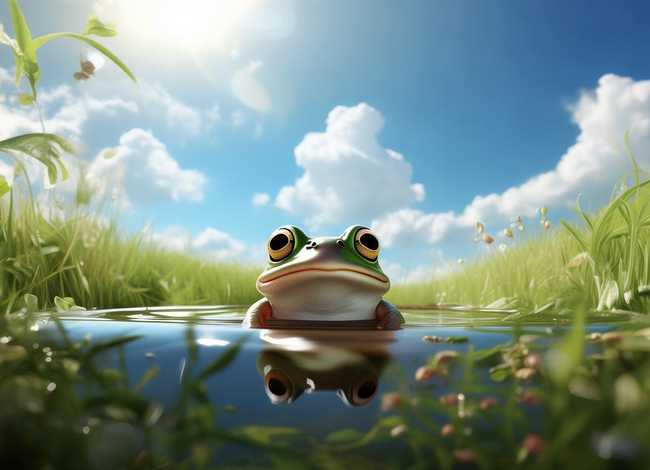 井底之蛙故事完整版 - 井底之蛙童话故事