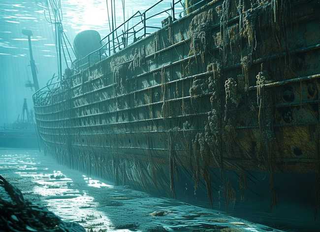 泰坦尼克号真实照片，35年前,沉船泰坦尼克号遗骸被找到,为何至今未被打捞
