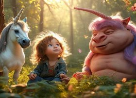 孩子自己编故事讲二三个小时（编一个童话故事）