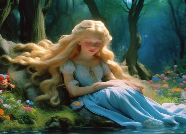 童话故事儿童白雪公主（白雪公主(下) 儿童睡前故事 格林童话）