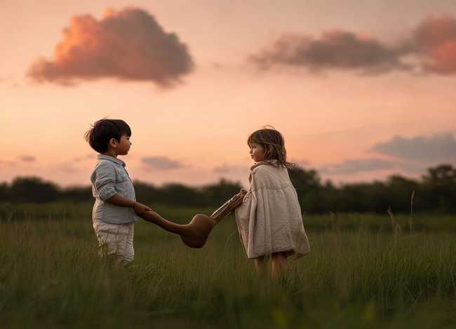 幼儿寓意故事、幼儿睡前寓言故事《两把犁》