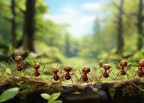 蚂蚁搬家儿童故事 - 蚂蚁搬家故事完整版