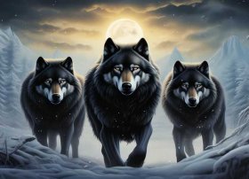 动画片三只狼的故事，北欧神话故事
