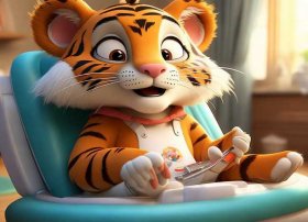 儿童睡前故事全集免费听老虎拔牙、儿童睡前笑话故事