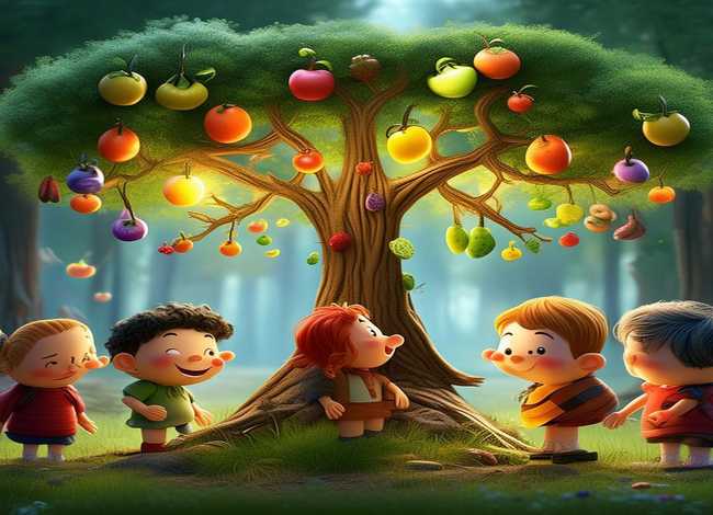 食物小故事儿童，求有关食物的童话故事