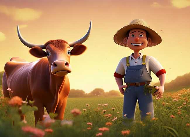 阿花和阿牛的故事 带牛字的歌名