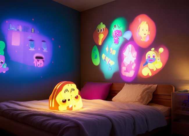 儿童投影灯睡前故事，故事光儿童早教投影仪的故事光的优点