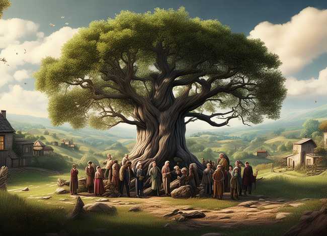 家乡故事绘画（家乡有哪些故事）