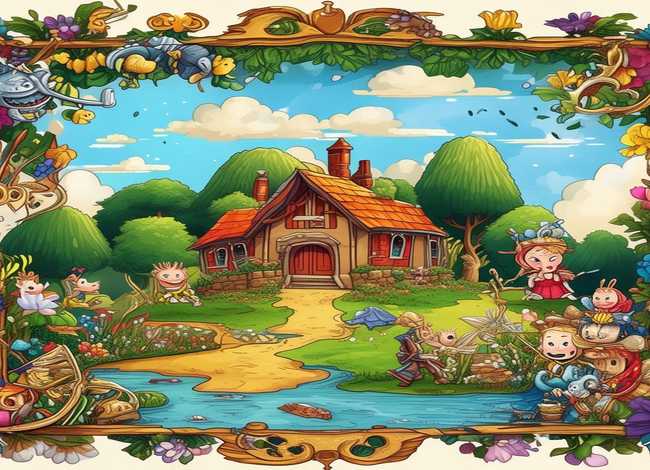 英语故事有图 英语小故事手抄报资料