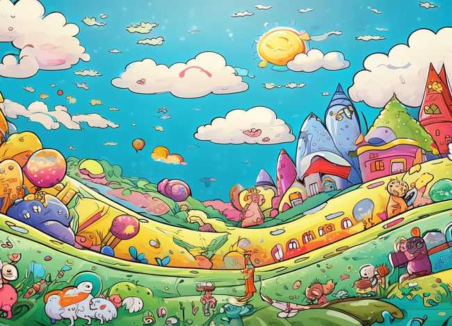 儿童绘本插画图片、这是哪个插画师的画 儿童绘本插画图片、这是哪个插画师的画