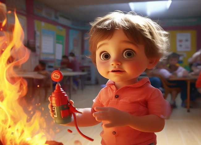 着火的故事儿童总结 - 消防简短故事