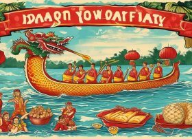 端午节故事图画，端午节手抄报海报-端午节手抄报绘画作品8张