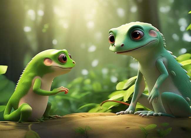 讲故事小壁虎借尾巴 壁虎借尾巴的故事 小壁虎借尾巴故事内容