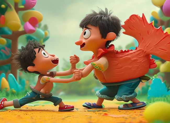 大鱼吃小鱼的绘本故事(打架,男孩的一堂必修课) 大鱼吃小鱼的绘本故事(打架,男孩的一堂必修课)