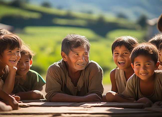 农村儿童故事简短，农村儿童的故事