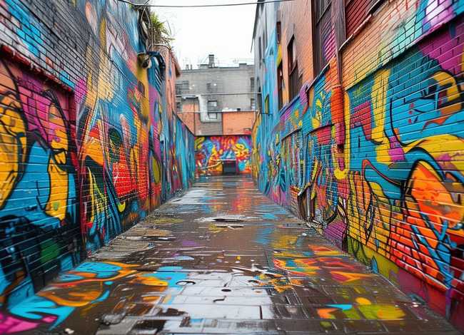 涂鸦的故事；涂鸦-为自由而向上的灵魂 —记WET PAINT涂鸦艺术展