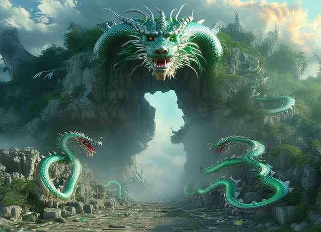 龙王出世的故事 - 五龙洞的来历