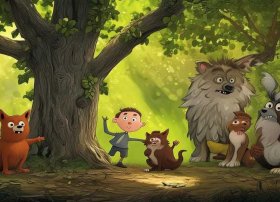 儿歌狼来了儿童故事完整版（狼来了狗来了,猫儿带着猴来了是什么歌）