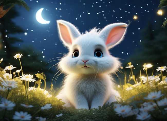 图片文字儿童故事(小白兔的故事睡前故事文字版) 图片文字儿童故事(小白兔的故事睡前故事文字版)