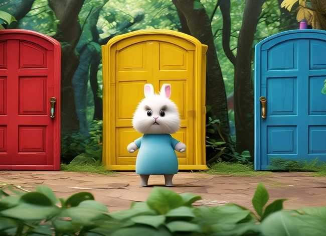 儿童故事兔子的三个门，小兔子乖乖故事内容