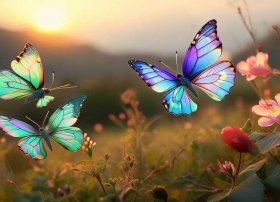 三只蝴蝶讲故事视频（中国经典故事系列·玉骐麟书系-三只蝴蝶内容简介）