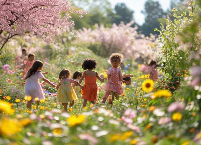 适合幼儿的春天故事；幼儿园关于春天和花朵的简短故事