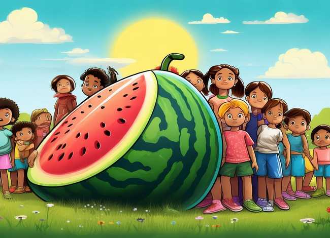 大西瓜故事儿童版、大西瓜的故事
