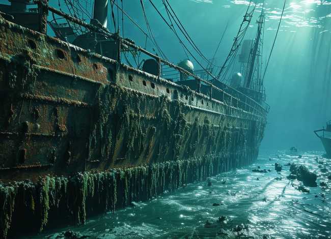 泰坦尼克号真实照片，35年前,沉船泰坦尼克号遗骸被找到,为何至今未被打捞