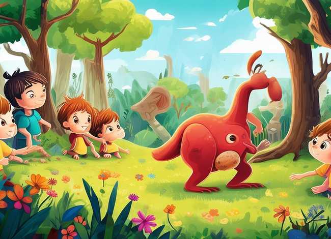 红袋鼠幼儿画报故事在线阅读 幼儿画报内容简介