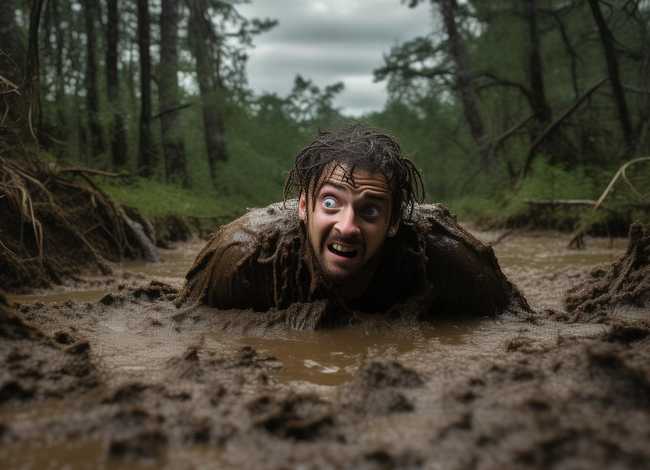 陷入沼泽的故事视频，陷入沼泽是什么感觉