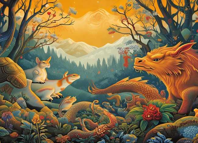 十二生肖的传说故事 - 十二生肖传说故事 十二生肖的传说故事 - 十二生肖传说故事