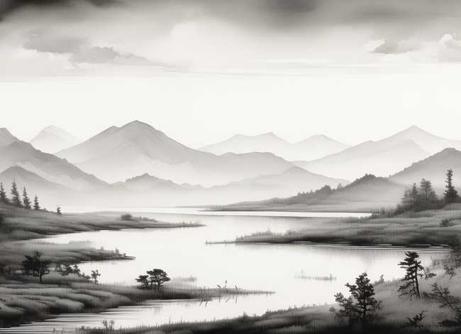 儿童黑白画图片大全 风景(铅笔山水画图片大全 黑白) 儿童黑白画图片大全 风景(铅笔山水画图片大全 黑白)