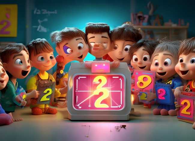 播放关于数字的故事（编6个2的乘法故事）