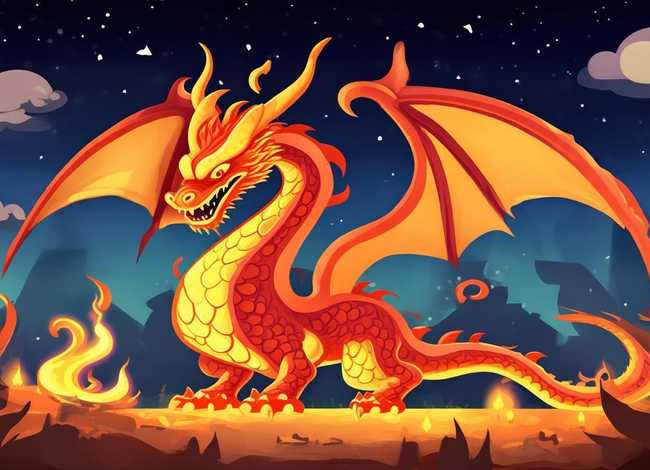 神话片儿童版 - 烛龙怎么画霸气又简单儿童版