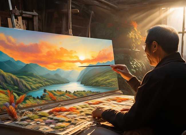 画家张大光画什么的 张大光的画值钱吗