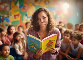 儿童故事朗诵教学 幼儿园生活老师