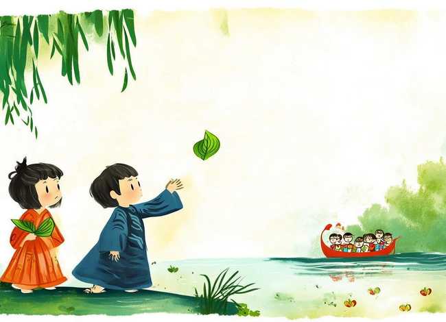 屈原投江的故事儿童版；端午节的故事儿童版