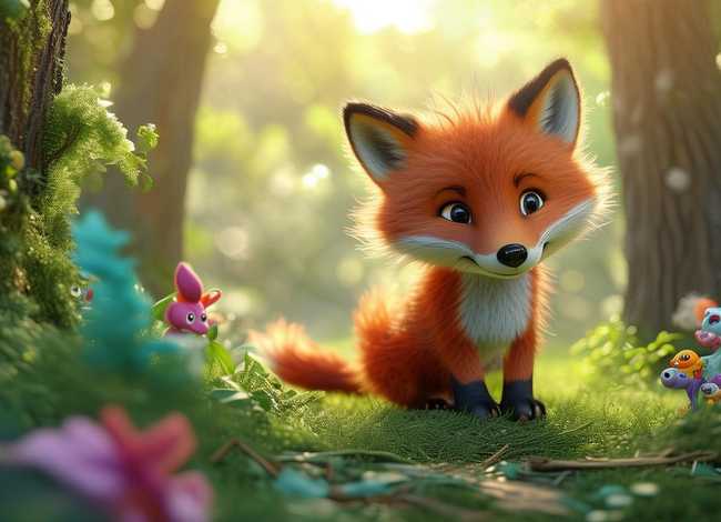 幼儿故事 狐狸 - 小狐狸找朋友幼儿故事