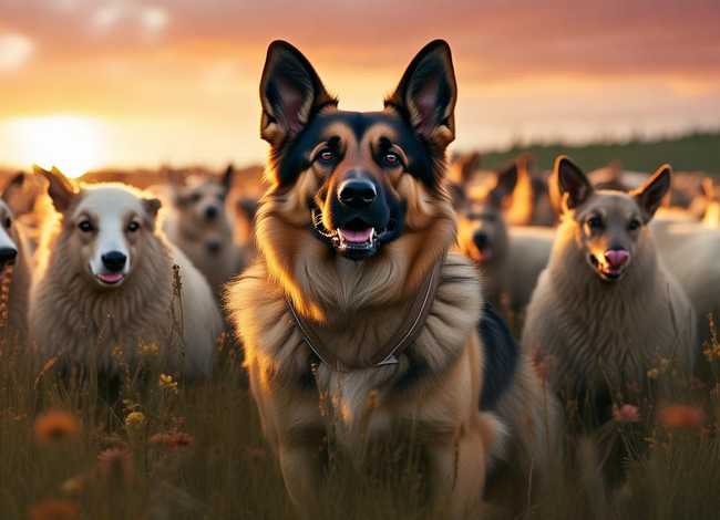 牧羊犬与羊的励志故事有哪些 求几部德国牧羊犬的电影谢谢各位爱犬人士